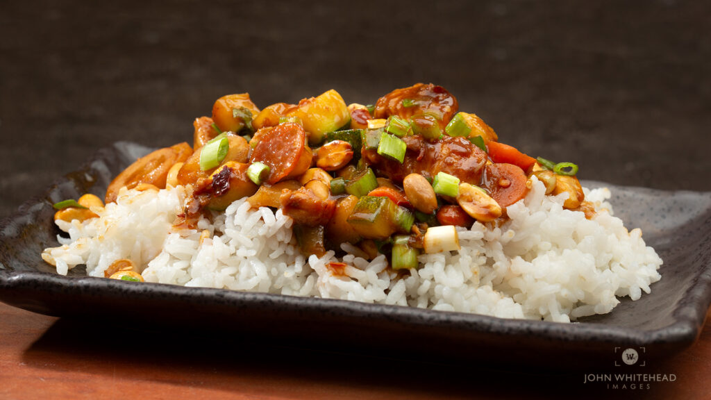 Kung Pao chicken recipe.