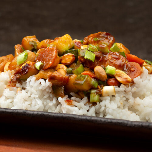 Kung Pao chicken recipe.