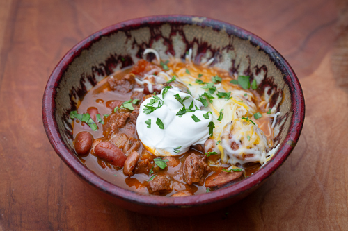 Smoked Chili with Beans