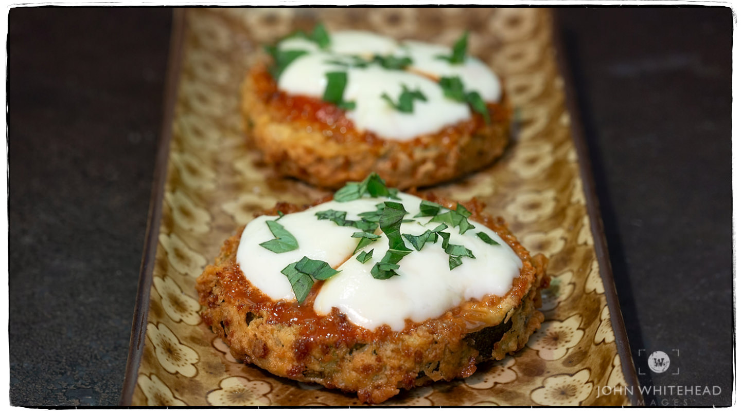 Mouthwatering fried zucchini pizza